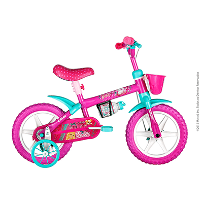 Bicicleta Aro 12 Barbie - Caloi
