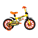 Bicicleta Aro 12 Power Rex Amarela - Caloi