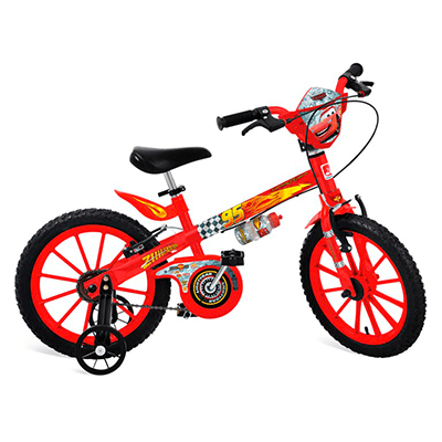 Bicicleta Aro 16 Carros Disney - Bandeirante