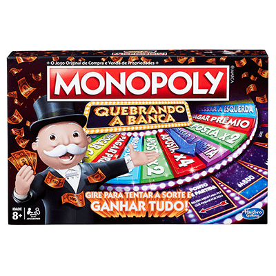 Jogo Monopoly Quebrando a Banca - Hasbro