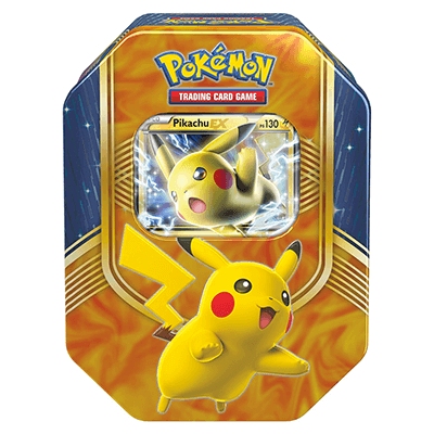 Cartas Pokemon Latas Ex Batalha de Coração - Pikachu EX - Copag