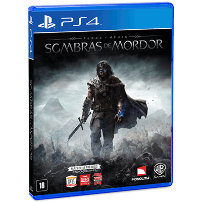 Jogo PS4 - Terra-M�dia - Sombras de Mordor - Warner
